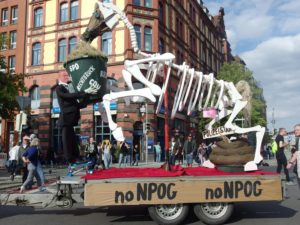 noNPOG Demonstration am 8.9.2018 in Hannover